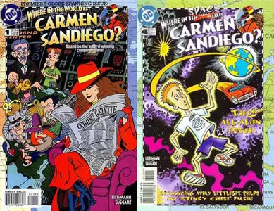Where in the World Is Carmen Sandiego? #1-4 (of 4) (1996-1997) (Complete) (Repost)