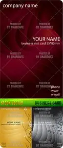 Stock Vector - Business Card 2406