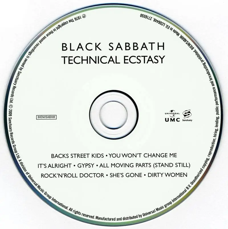 Ecstasy песня перевод. Black Sabbath обложки альбомов Technical Ecstasy. CD Black Sabbath 1976-Technical Ecstasy. Блэк Саббат 1976. Black Sabbath 1976 album.