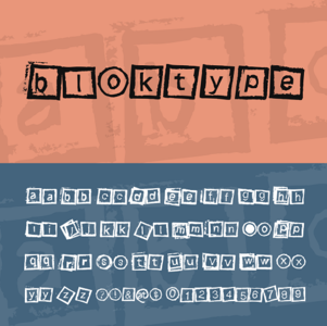 Blok Type Font Style