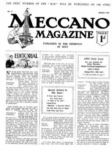 The Meccano Magazine - No.32 March 1923