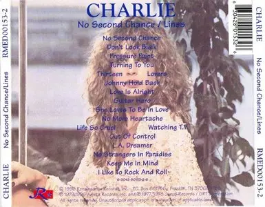 Charlie - No Second Chance & Lines (2 CD) (1977,1978, release 1996)