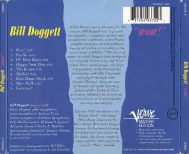 Bill Doggett - Wow! (1965) Remastered Reissue 2001