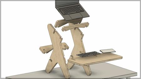 Fusion 360: Animate a Parametric Standing Desk