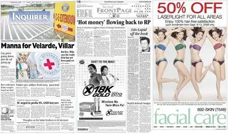 Philippine Daily Inquirer – September 12, 2008