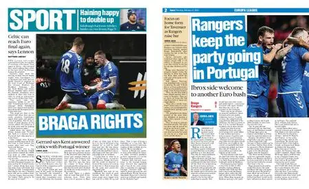 The Herald Sport (Scotland) – February 27, 2020