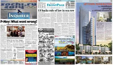 Philippine Daily Inquirer – February 12, 2014
