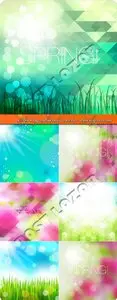 Spring abstract vector background