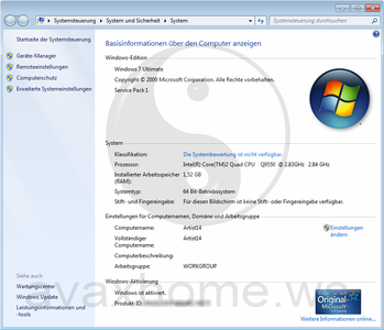 Microsoft Windows 7 SP1 AIO 8 in 1 Integrated November 2011 German