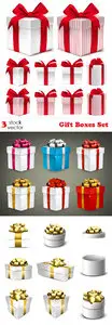 Vectors - Gift Boxes Set