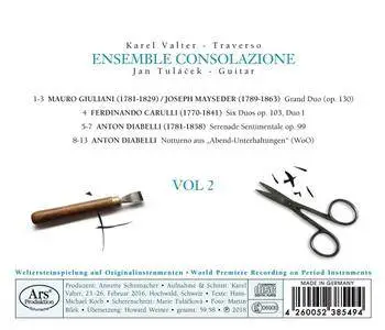 Ensemble Consolazione - Diabelli, Carulli & Giuliani: Chamber Works, Vol. 2 (2018)