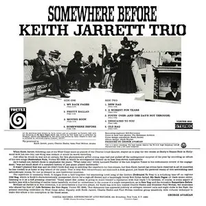 Keith Jarrett Trio - Somewhere Before (1968) {2007 Japan Mini LP, 24-bit, WPCR-25150}