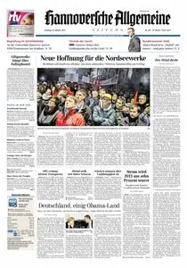 Hannoversche Allgemeine Zeitung - 16.10.2012