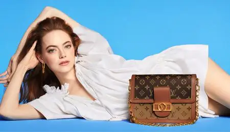 Emma Stone - Louis Vuitton Dauphine Handbag Campaign Summer 2022