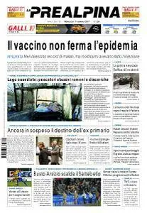 La Prealpina - 11 Gennaio 2017