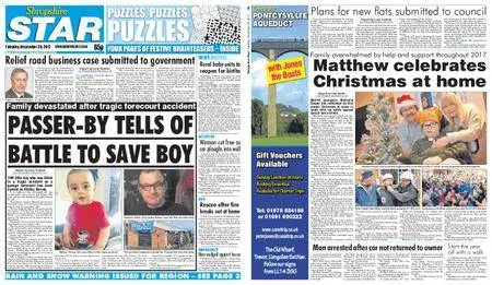 Shropshire Star Shrewsbury Edition – December 26, 2017