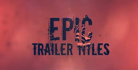 Epic Trailer Titles - Project for After Effects (VideoHive)
