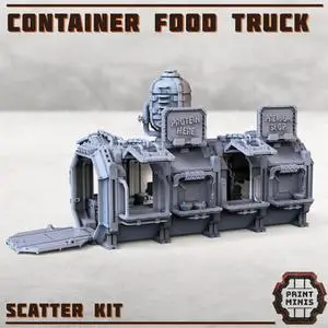 Print Minis - Container Food Truck