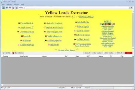 Yellow Leads Extractor 6.2.5 Multilingual