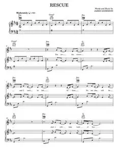 Rescue - Jared Anderson (Piano-Vocal-Guitar)