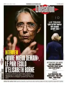 Libération – 21 octobre 2022