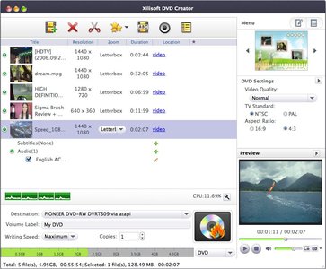Xilisoft DVD Creator 7.1.5 MACOSX
