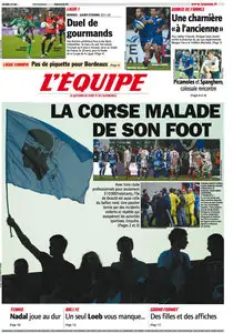 L'Equipe -  Vendredi 8 Mars 2013