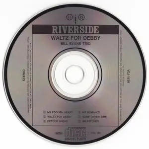 Bill Evans Trio - Waltz For Debby (1961) {Riverside Japan, VDJ-1536, Early Press}