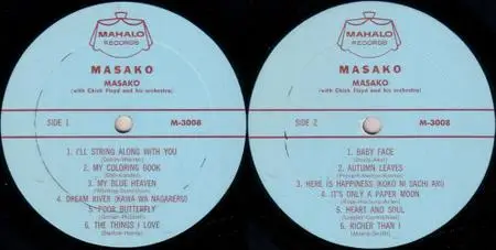 Masako - s/t (vinyl rip) (1962) {201x Mahalo}