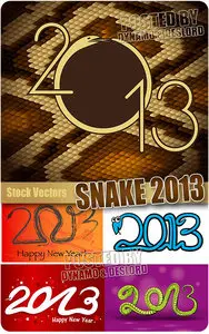 Snake 2013 - Stock Vectors