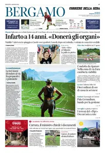Corriere della Sera Bergamo - 21 Agosto 2025