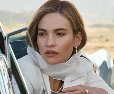 Lily James - Only Natural Diamonds Campaign 2025