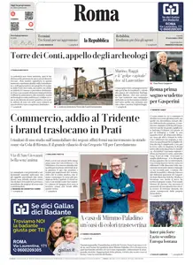 la Repubblica Roma - 10 Novembre 2025