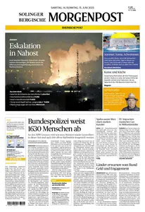 Solinger und Bergische Morgenpost - 14 Juni 2025