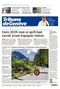 Tribune de Genève - 18 Juillet 2025