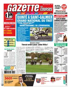 La Gazette des Courses - 15 Octobre 2024