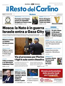 Il Resto del Carlino Modena - 16 Settembre 2025