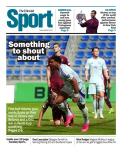 The Herald Sport (Scotland) - 9 September 2025