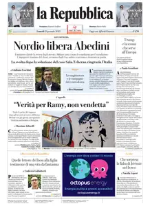 la Repubblica - 13 Gennaio 2025