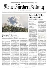 Neue Zürcher Zeitung International - 24 September 2024