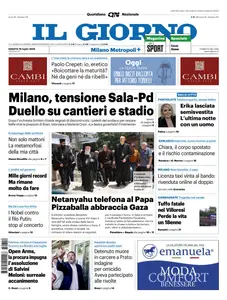 Il Giorno Milano Metropoli - 19 Luglio 2025