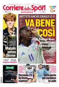 Corriere dello Sport Roma - 10 Settembre 2024