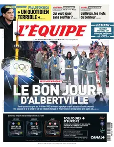 L’equipe du Mardi 24 Février 2026