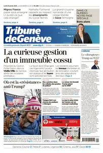 Tribune de Genève - 20 Janvier 2025