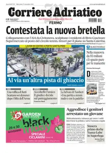 Corriere Adriatico Fermo - 27 Novembre 2024