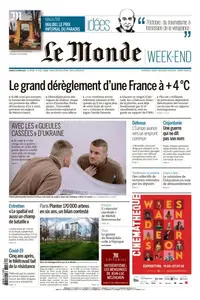 Le Monde du Samedi 22 Mars 2025