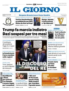Il Giorno Como Lecco Sondrio - 10 Aprile 2025