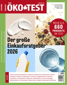 ÖKO-TEST Sonderheft Oktober 2025