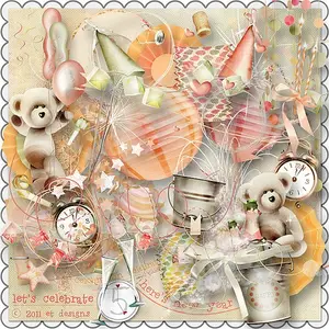 Scrap Kit - Let's Celebrate