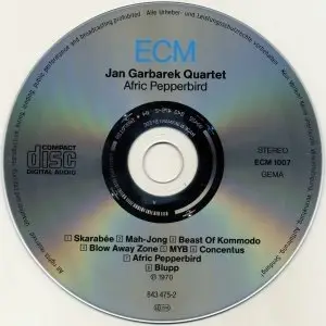 Jan Garbarek Quartet - Afric Pepperbird (1970) {ECM 1007}